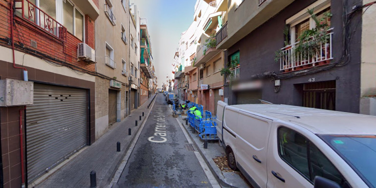 Calle de Sant Andreu en Santa Coloma / GOOGLE MAPS