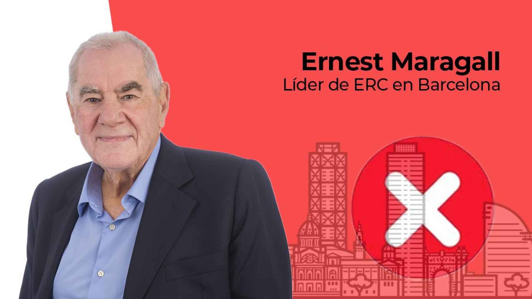 Ernest Maragall, alcaldable y líder de ERC de Barcelona / METRÓPOLI