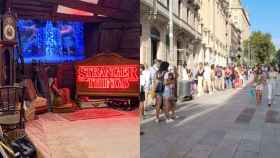 Colas kilométricas para ver la exposición gratis de Stranger Things en el centro de Barcelona / METRÓPOLI