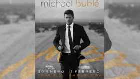 Cartel de la gira de Michael Bublé, que actuará en Barcelona en febrero de 2023 / LIVE NATION