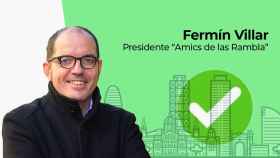 Fermín Villar, presidente de Amics de la Rambla / METRÓPOLI