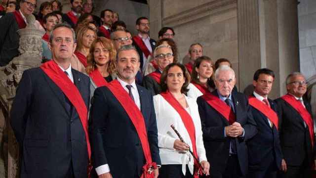 Concejales del Ayuntamiento de Barcelona salidos de las urnas en 2019 / EFE -