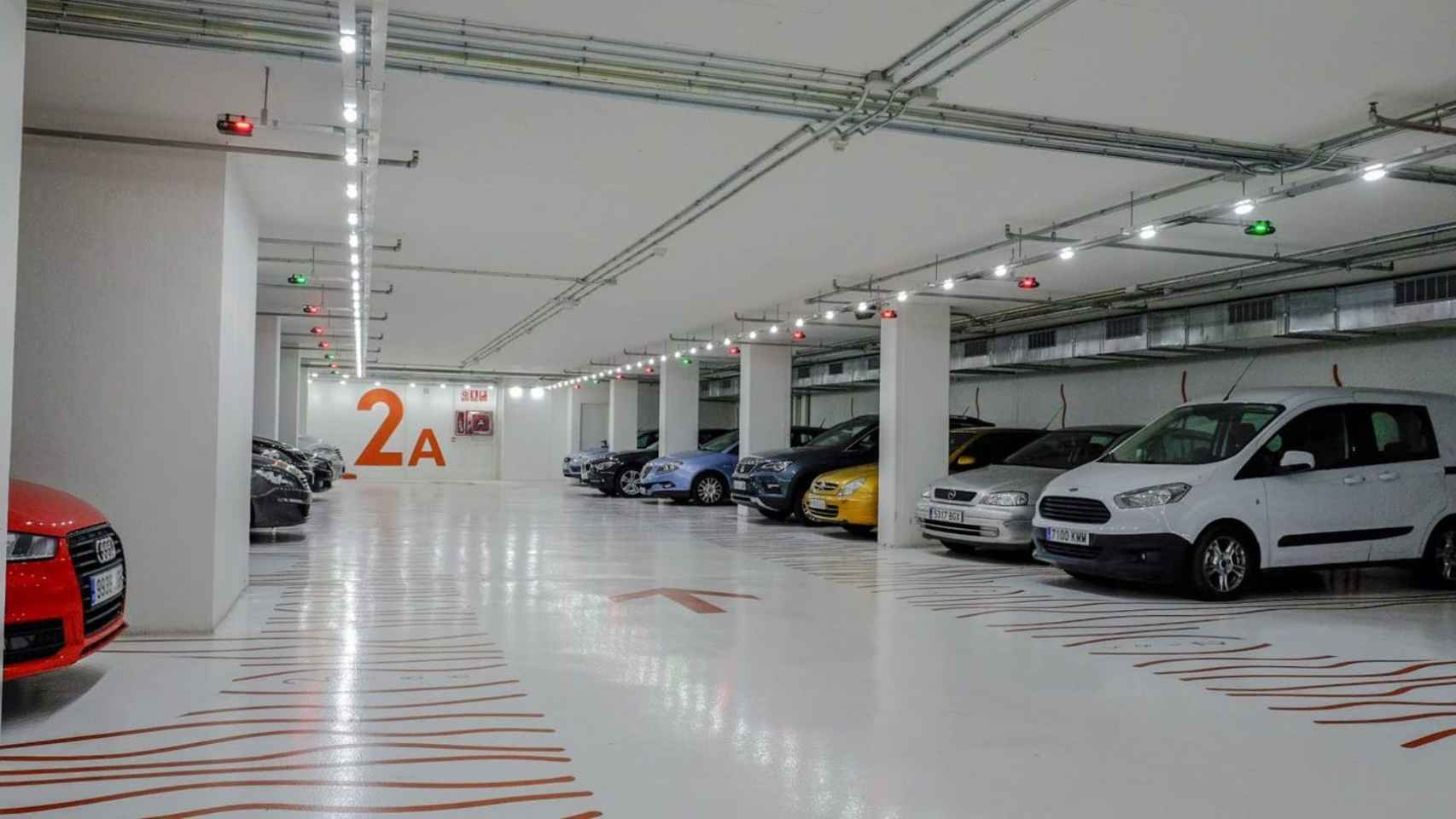 Interior de un parking de Barcelona / B:SM