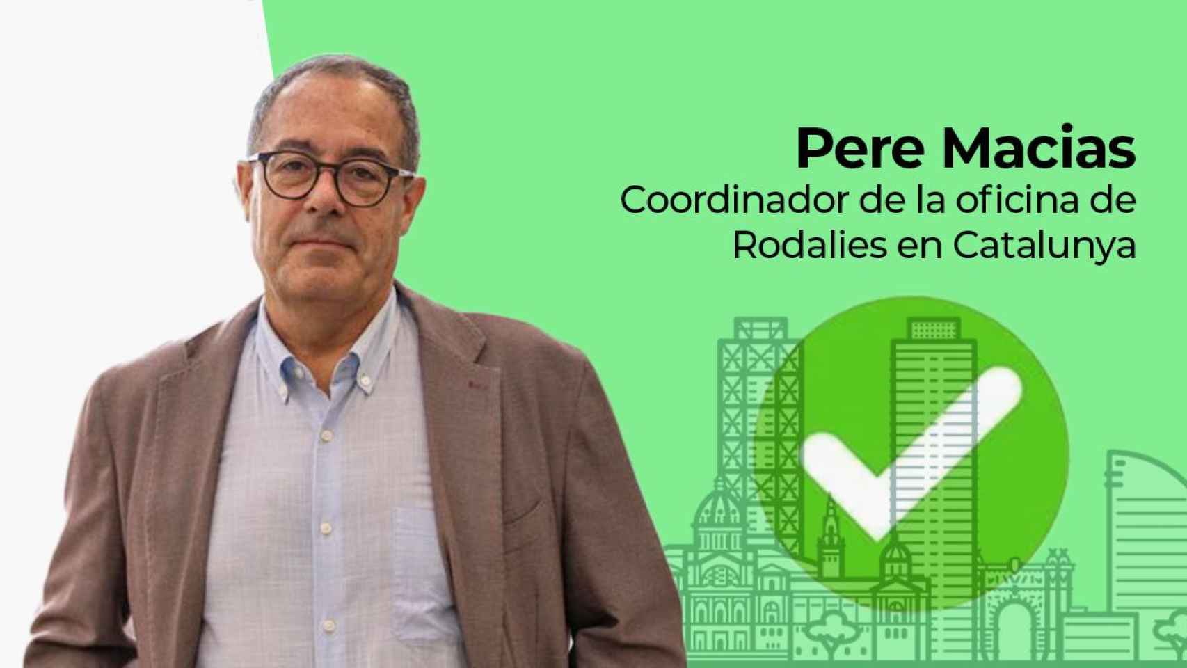 Pere Macias, coordinador la oficina de Rodalies en Catalunya