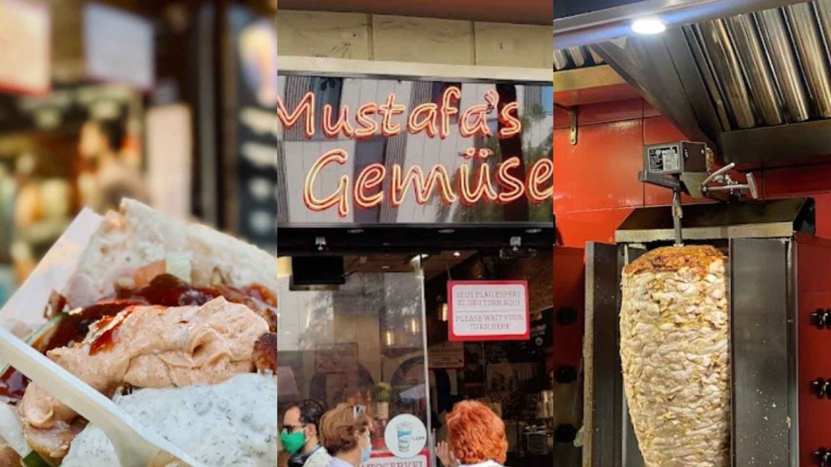 Imágenes del mejor restaurante de kebab de Berlín, que crea furor en Barcelona / GOOGLE MAPS