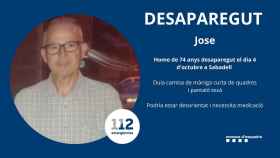 Fotografía de José en el aviso emitido por los Mossos / TWITTER MOSSOS