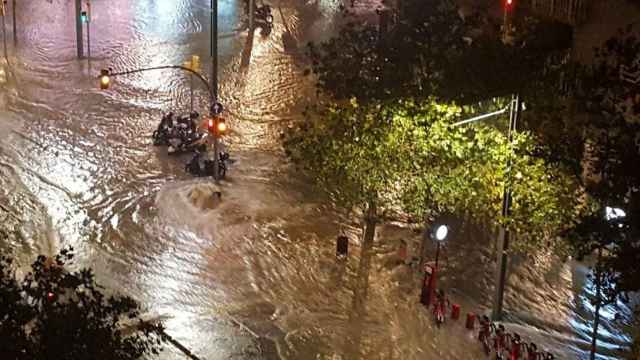 Inundación en Barcelona / @XAROGRANADOS