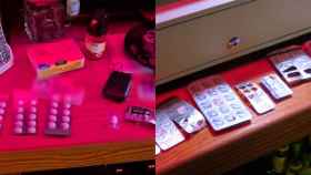 Sustancias que utilizaban las trabajadoras de un club de Sant Andreu de la Barca para drogar y robar a sus clientes / MOSSOS D'ESQUADRA