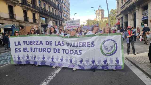 Manifestación por la abolición de la prostitución / TWITTER