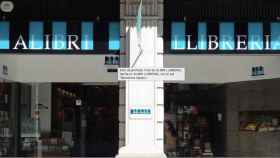 La librería Alibri de la calle de Balmes / FACEBOOK ALIBRI