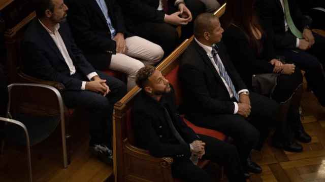 El futbolista Neymar durante el juicio / EUROPA PRESS