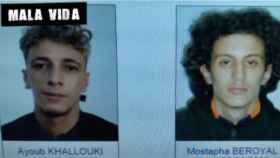 Imagen de los dos criminales más reclamados por Francia que podrían estar ahora en Catalunya / TWITTER SEGURIDAD PRIVADA ESPAÑA