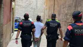 Imagen de archivo de un hombre detenido en Barcelona / MOSSOS D'ESQUADRA