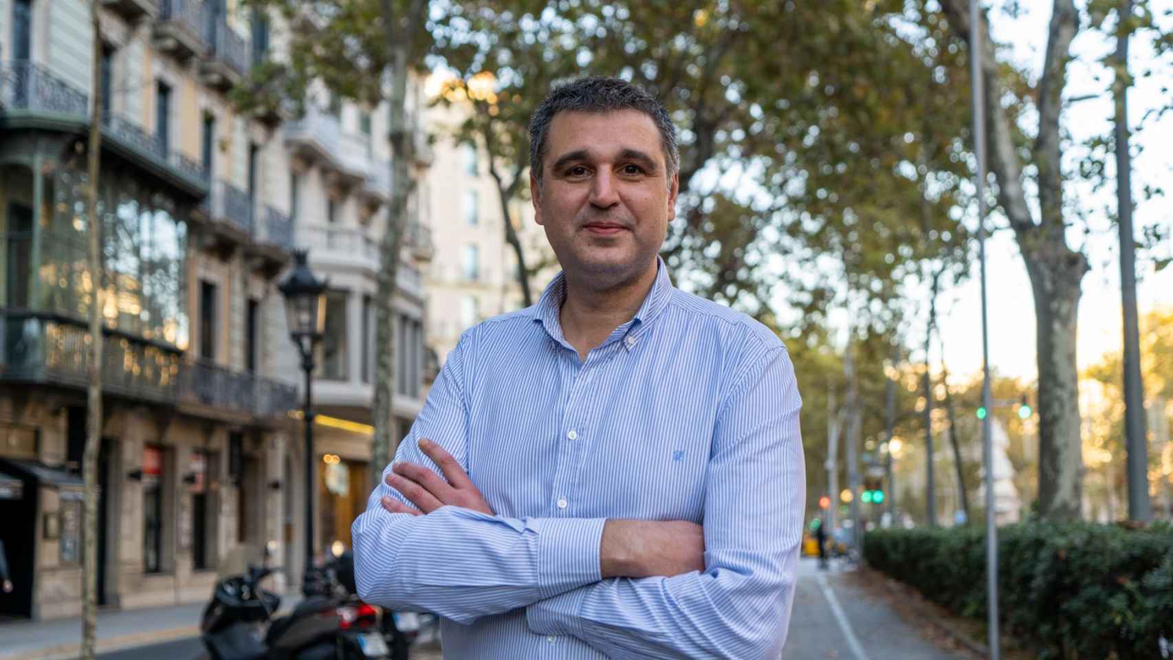 Roger Pallarols, director del Gremi de Restauració de Barcelona / GALA ESPÍN