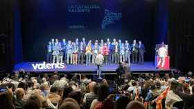 El Teatro Poliorama lleno hasta la bandera en el acto de Valents, que lidera Eva Parera / VALENTS