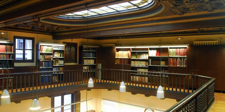 La biblioteca Francesca Bonnemaison en una imagen de archivo