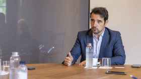 Manu Reyes, exalcalde de Castellefels durante la entrevista a Metrópoli / LENA PRIETO (MA)