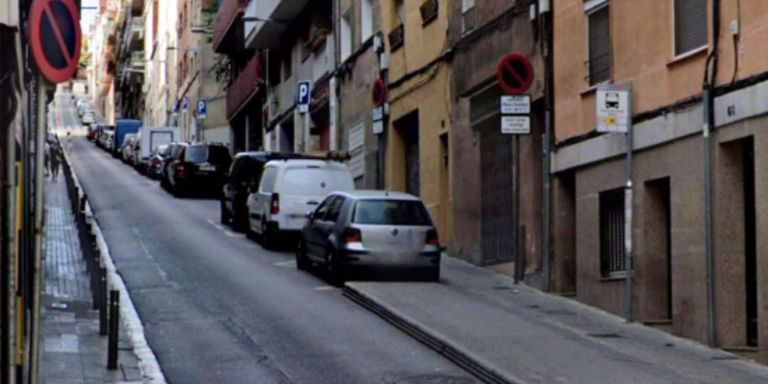 Calle Conca de Tremp en Barcelona / AJUNTAMENT D BARCELONA