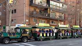 Imagen de un 'trenet de Nadal' en Barcelona / AYUNTAMIENTO DE BARCELONA