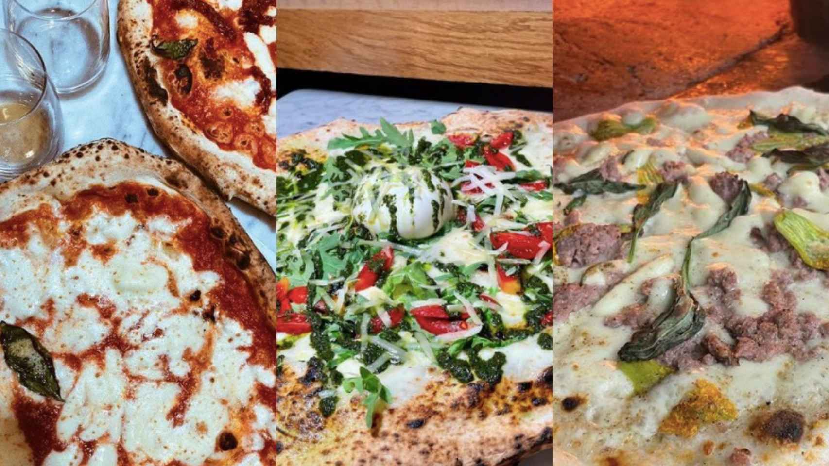 Variedad de pizzas artesanales en Da Michele, las mejores del mundo / DA MICHELE