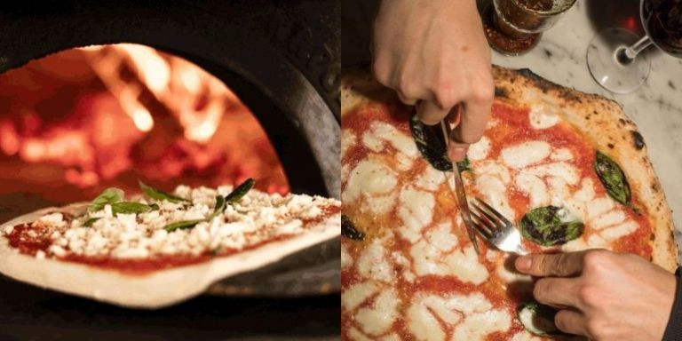Pizza tradicional napolitana en Da Michelle / DA MICHELLE 
