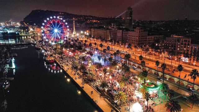 El Puerto de Barcelona durante la edición del año pasado de 'Nadal al Port' / PORT DE BARCELONA