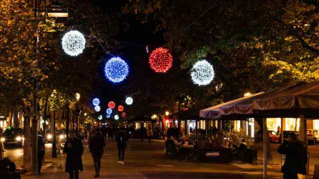 Luces de Navidad en Barcelona