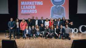 Los galardonados por el Club de Marketing de Barcelona, que ha distinguido a Pepsico y Cocunat
