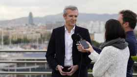 Alfonso Rueda en Barcelona / EUROPA PRESS