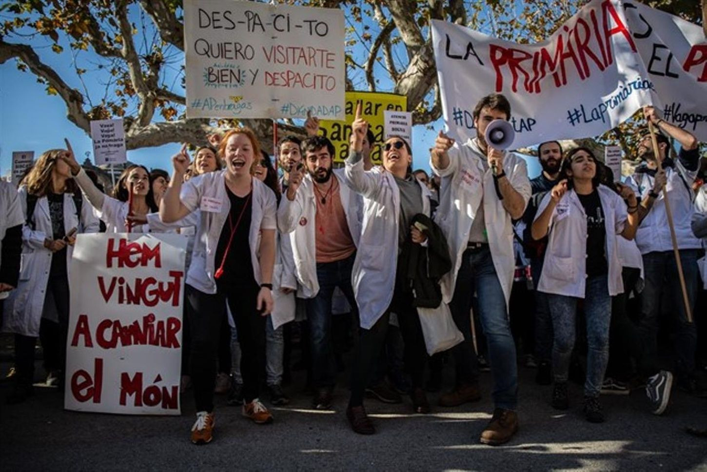 Huelga de médicos en Cataluña / EUROPA PRESS