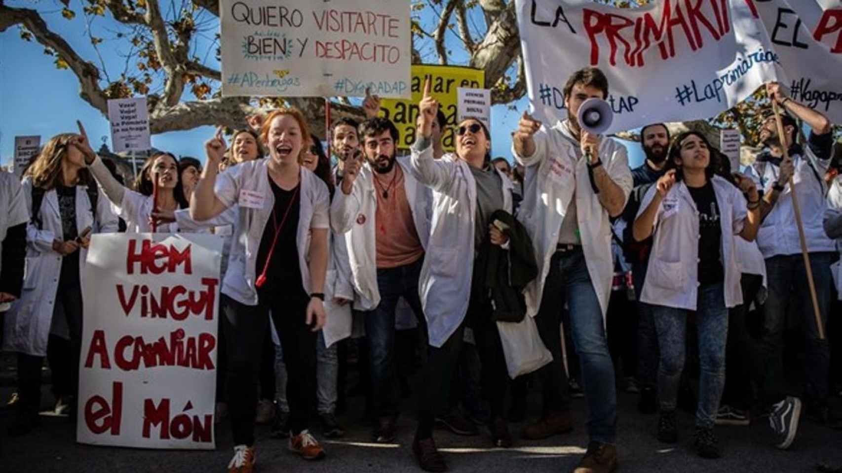Huelga de médicos en Cataluña / EUROPA PRESS