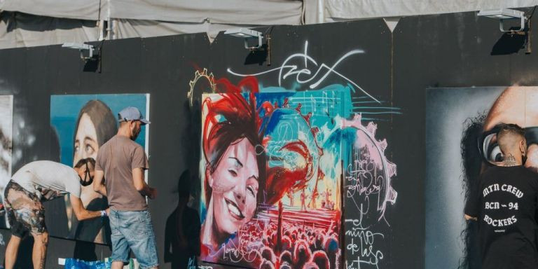 Murales en el Festival Cruïlla, este verano / FESTIVAL CRUÏLLA