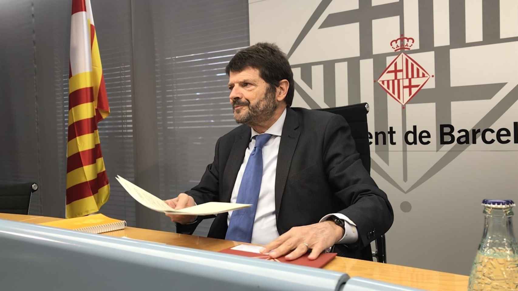 El teniente de alcalde de Seguridad del Ayuntamiento de Barcelona, Albert Batlle / EUROPA PRESS