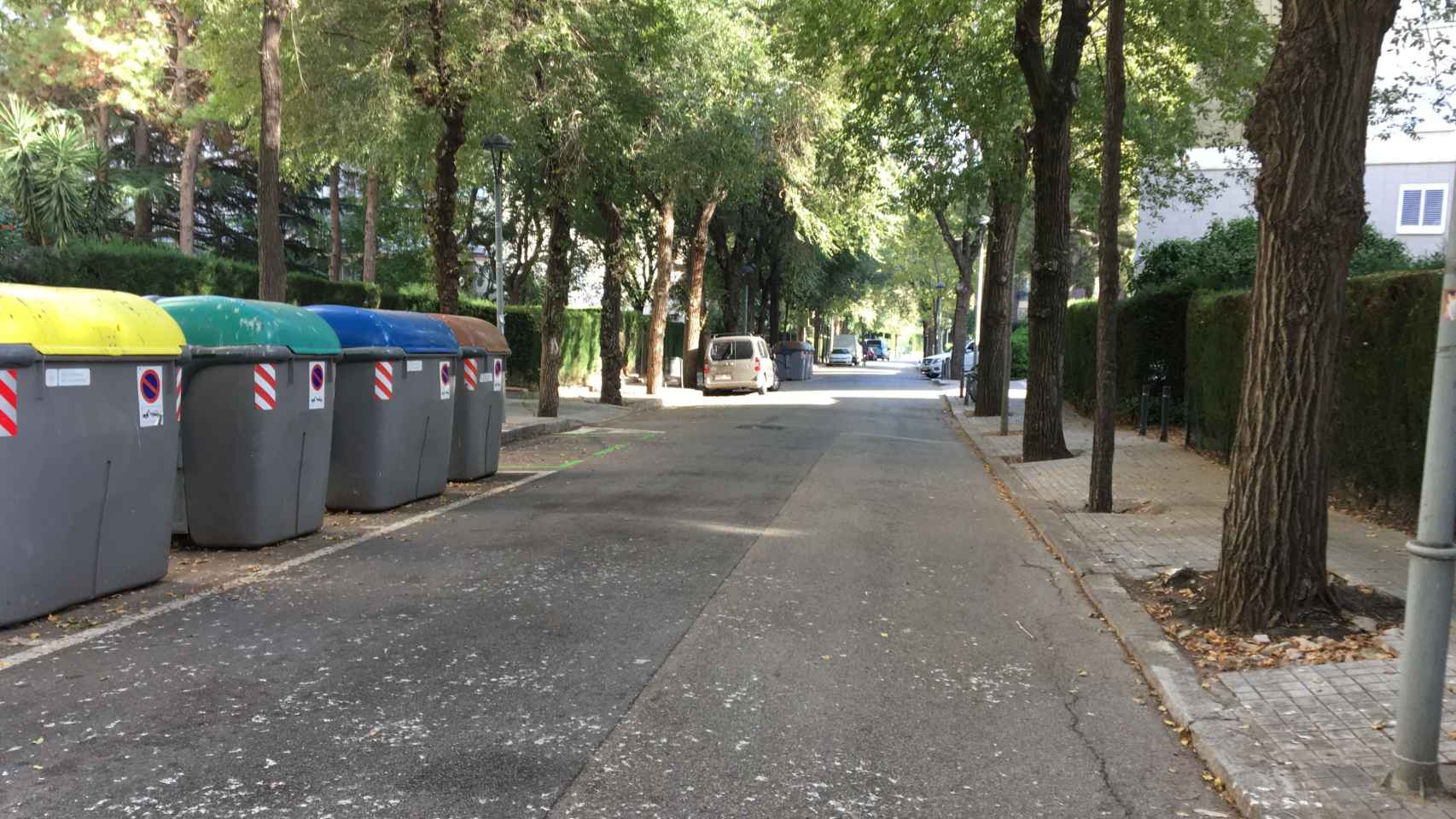 Calle de Manuel Ballbé, en Zona Universitària / METRÓPOLI - RP