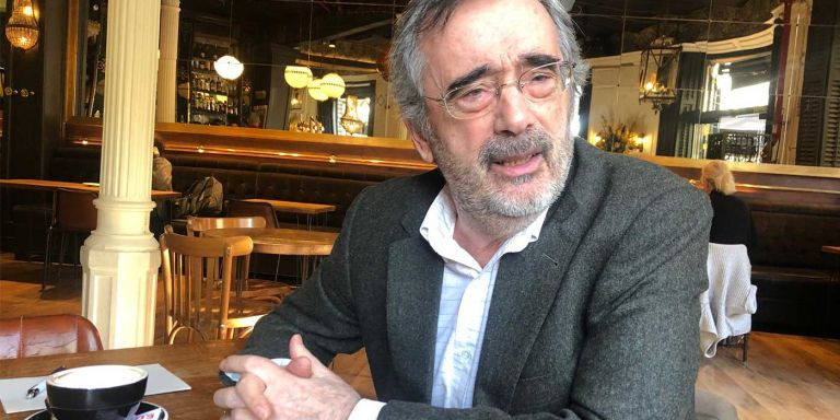 El filósofo Manuel Cruz, en la entrevista con 'Metrópoli' / MA