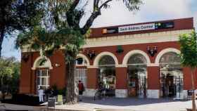 La estación de Rodalies de Sant Andreu Comtal