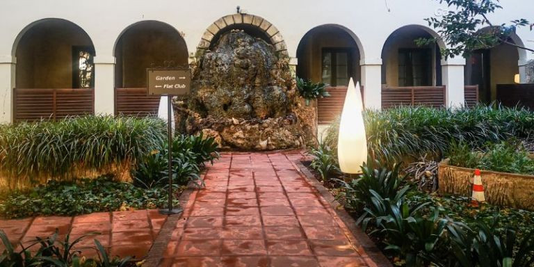 El jardín de la Casa Ignacio de Puig / INMA SANTOS