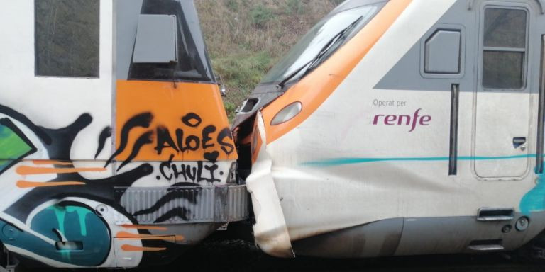 El choque entre dos trenes en Montcada i Reixac / METRÓPOLI