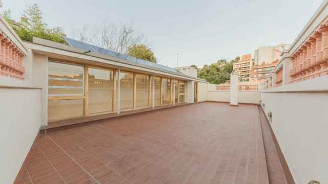 Terraza en el casal de Can Carol / AJ BCN