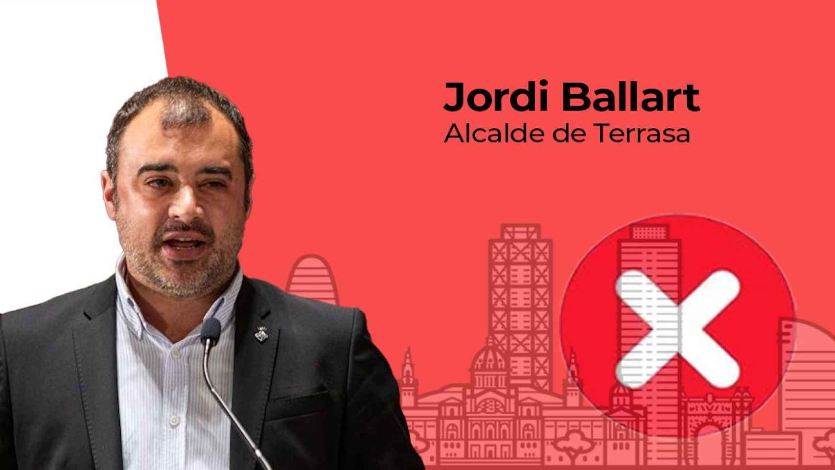 Jordi Ballart, alcalde de Terrassa