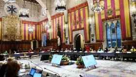 Acto institucional en el Ayuntamiento de Barcelona / AJ BCN