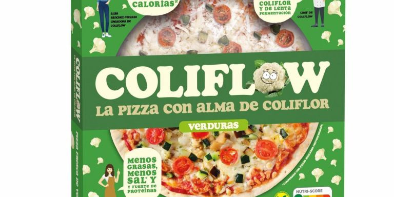 Una pizza de Coliflow / COLIFLOW