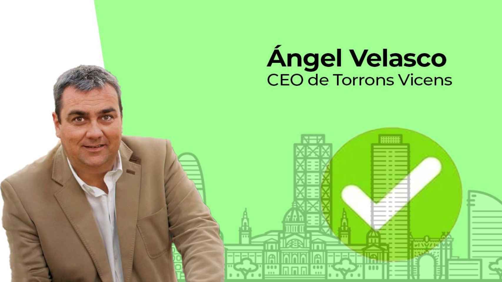 Ángel Velasco, CEO de Torrons Vicens