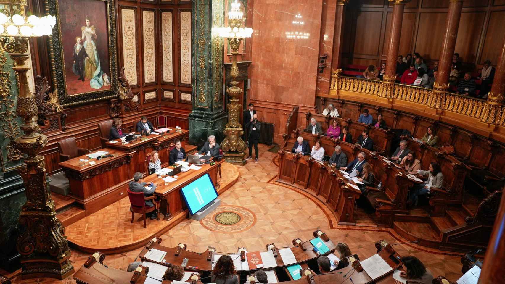 Pleno del Ayuntamiento de Barcelona / AJ BCN