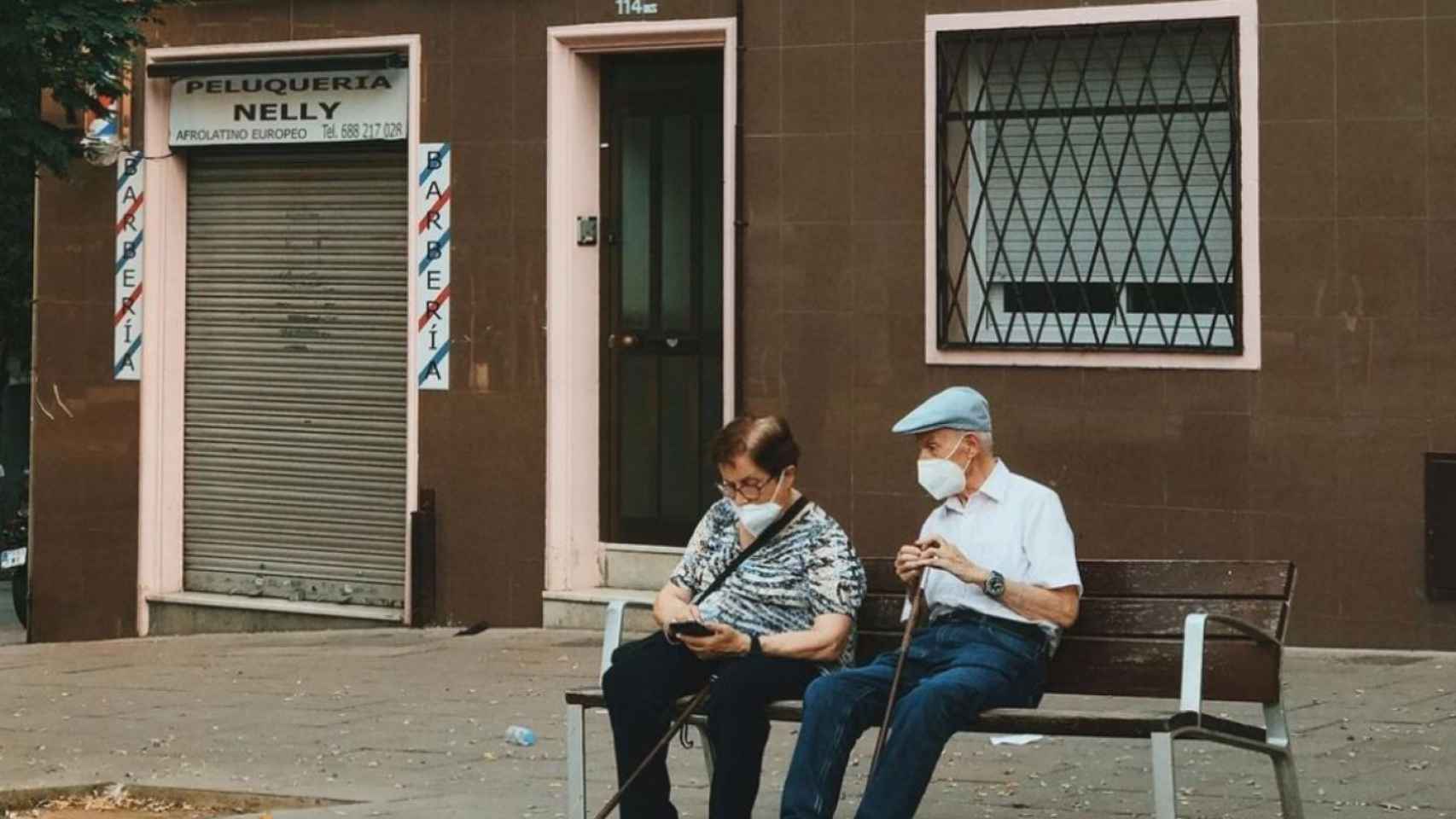 Imagen de la exposición fotográfica de Dani Ruiz sobre los barrios más humildes de Barcelona / DANI RUIZ