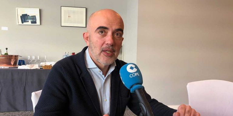 Daniel Sirera, alcaldable del PP por Barcelona, en la entrevista con la 'Cadena Cope' / MA