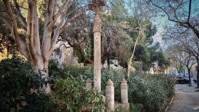 La Cruz de Terme de Sant Adrià de 1944, en la Verneda / INMA SANTOS