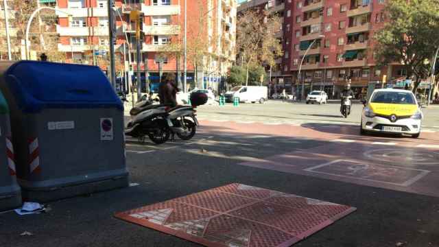 Confluencia de la calle del Cardenal Tedeschini con la avenida Meridiana / METRÓPOLI - RP