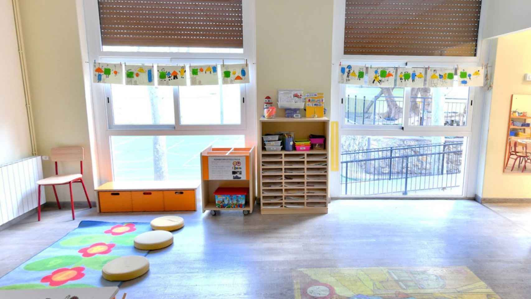 Interior del mejor colegio de Barcelona según la plataforma Micole / Sagrat Cor