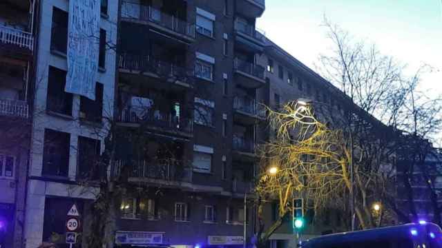Desahucio en el barrio de Gràcia de Barcelona / SINDICAT DE L'HABITATGE DE GRÀCIA
